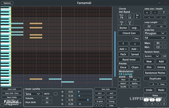 随机生成的音乐 MIDIgranvia Fantamidi v2.0 [WiN, MacOSX]-乐声音频-资源网