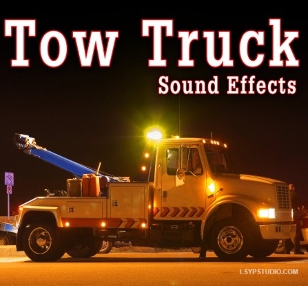 发动机启动、怠速、行驶、绞盘操作和刹车的声音The Hollywood Edge Sound Effects Library Tow Truck Sound Effects [FLAC]-乐声音频-资源网