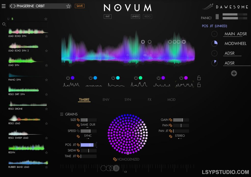 图片[1]-合成器音垫Dawesome Novum v1.19 [WiN]-乐声音频-资源网