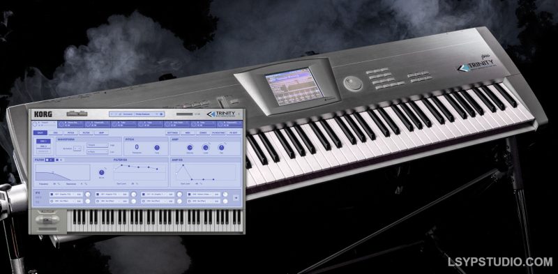 1995年经典传奇合成器 KORG Software TRINITY v1.1.3 MacOS-乐声音频-资源网