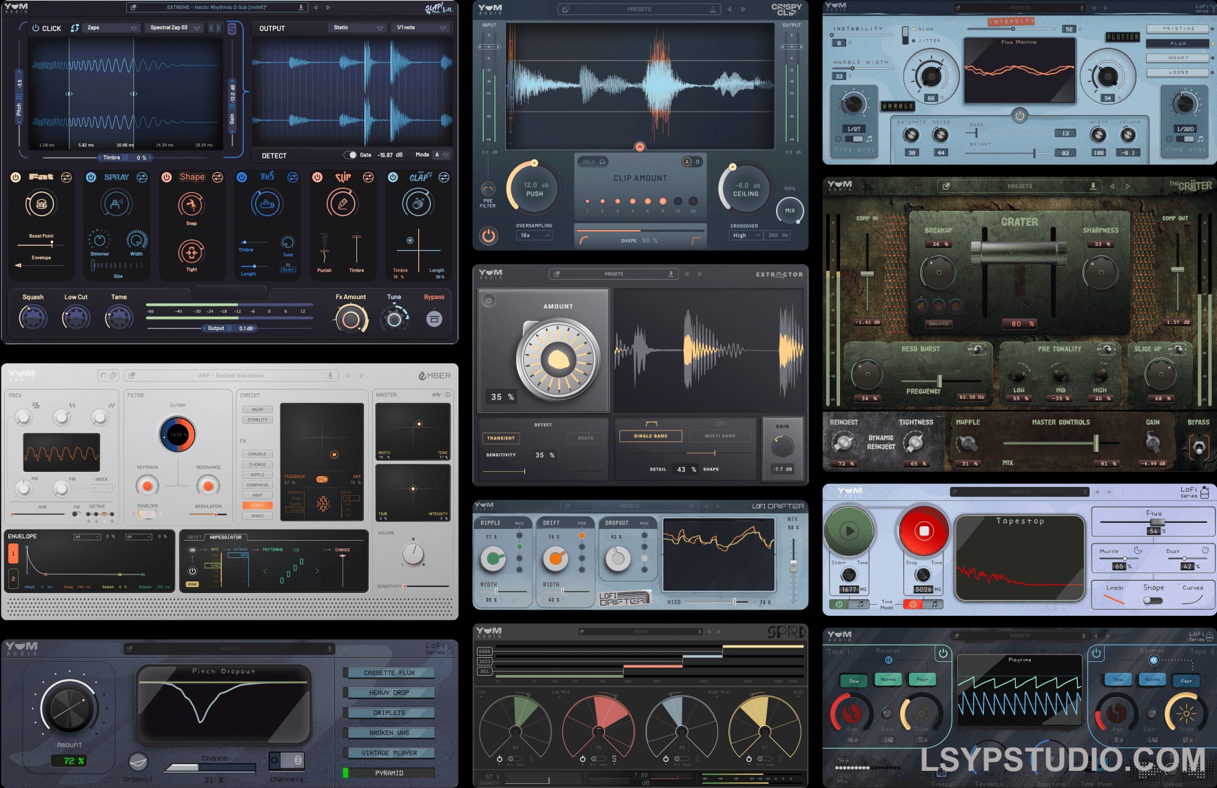 图片[1]-终极 Yum Audoi 插件套装Yum Audio The Complete Bundle 2025 [WiN]-乐声音频-资源网