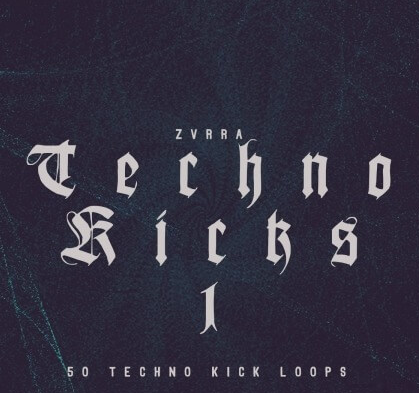 打击乐采样Zvrra Techno Kicks 1 [WAV]-乐声音频-资源网