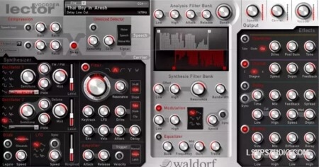 立体声声码器Waldorf Lector v1.1.8 [WiN]-乐声音频-资源网