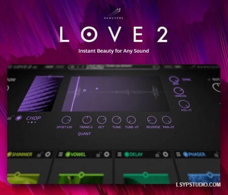 瞬间赋予任何声音以美感Dawesome Love 2 v2.07 [WiN]-乐声音频-资源网