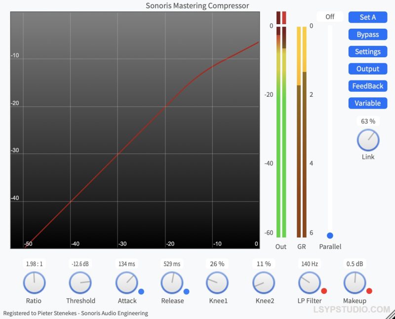 母带压缩器Sonoris Mastering Compressor 1.2.1.0 / v1.0.2.1 [WiN, MacOSX]-乐声音频-资源网