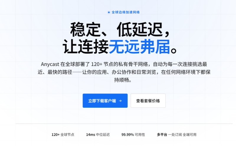 梯子推荐：Anucast 五年经验行业领先，下载注册获取免费试用畅享网络。-乐声音频-资源网