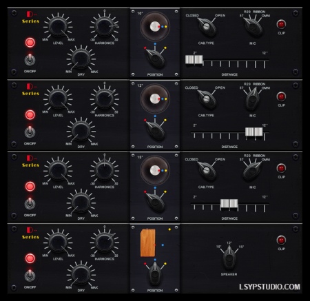 吉他扬声器Tim P D-series speakers bundle [Nebula]-乐声音频-资源网