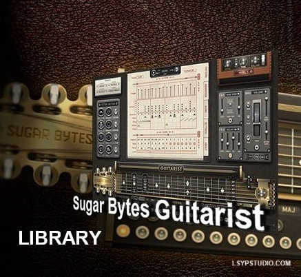 四款电吉他型号Sugar Bytes Guitarist Library v1.0.4 [WiN, MacOSX]-乐声音频-资源网