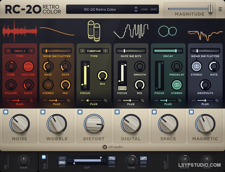 创意效果插件XLN Audio RC-20 Retro Color v1.5.2.1 [WiN]-乐声音频-资源网