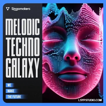 Singomakers Melodic Techno Galaxy WAV MiDi Serum 2 Presets-乐声音频-资源网