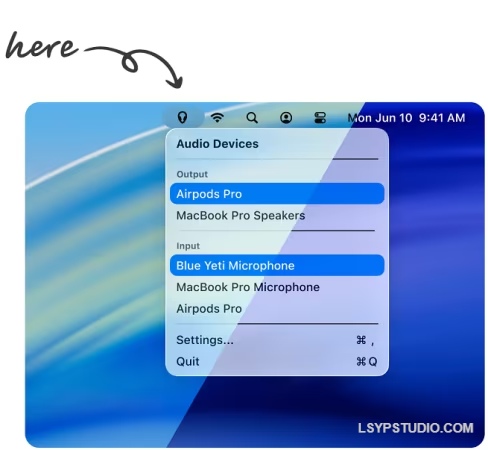 轻量级音频设备管理工具 Recadio 2.0 MacOS-乐声音频-资源网