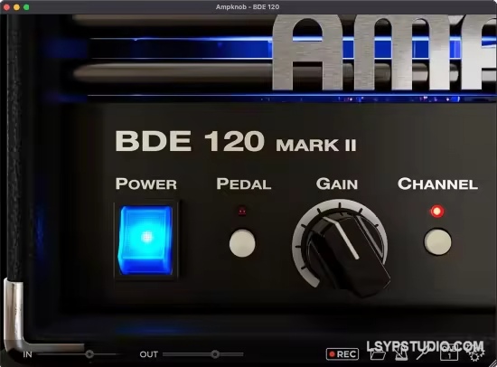 专为金属乐打造的高增益吉他音箱模拟插件 Bogren Digital Ampknob BDE 120 v1.0.246 MacOS-乐声音频-资源网