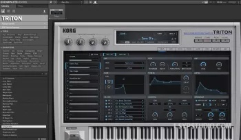 KORG Software TRITON v1.4.5 MacOS-乐声音频-资源网