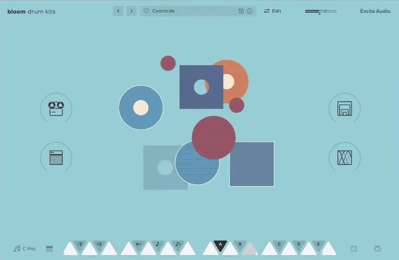 Excite Audio Bloom Drum Kits v1.0.0 [WiN]-乐声音频-资源网