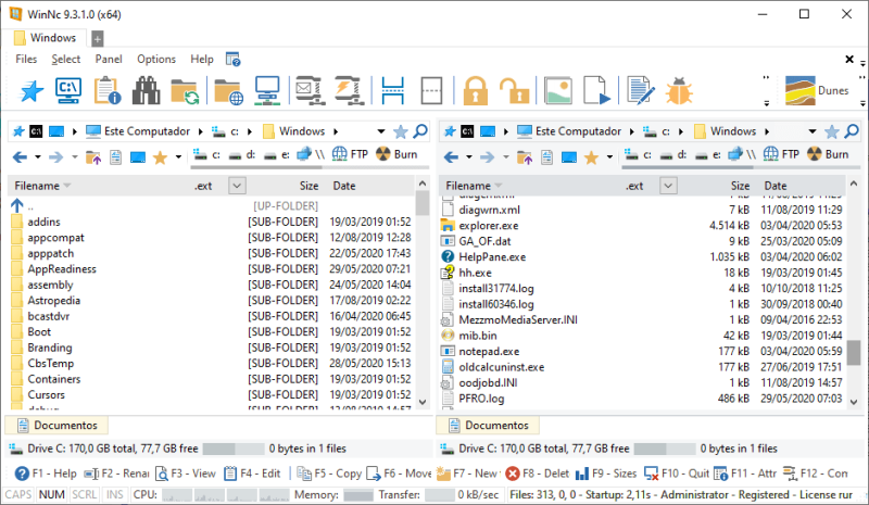 Windows 文件管理器的工具WinNc 11.5 Multilingual-乐声音频-资源网