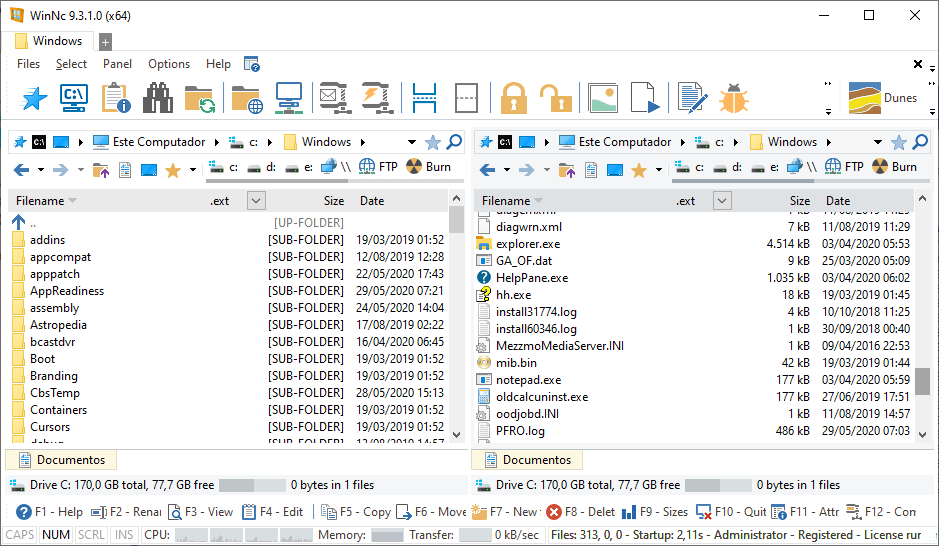 Windows 文件管理器的工具WinNc 11.5 Multilingual-乐声音频-资源网