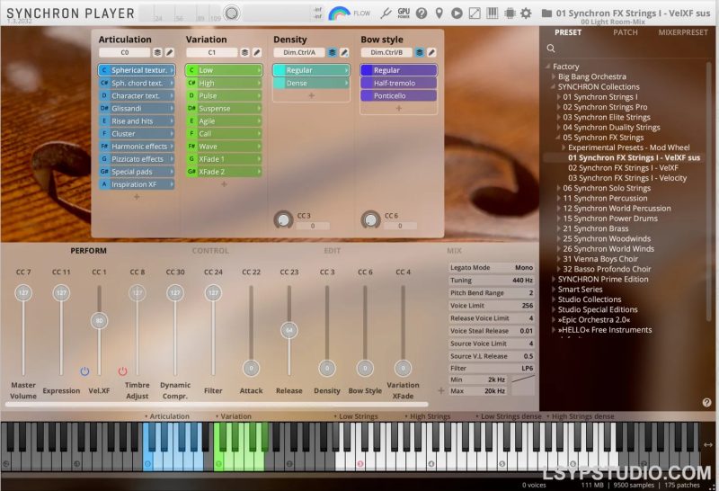 维也纳交响乐库Vienna Symphonic Library Vienna Synchron Player v1.3.2993 [WiN]-乐声音频-资源网