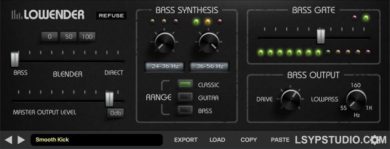 reFuse Software Lowender v1.6.0.1 [WiN]-乐声音频-资源网
