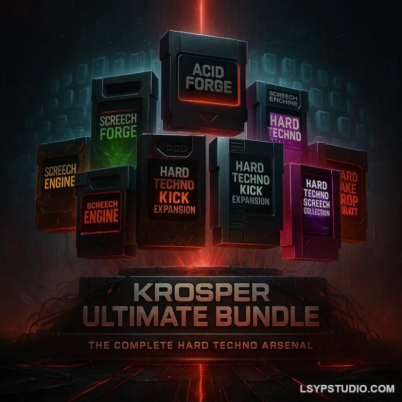 硬科技舞曲武器库 Krosper The Hard Techno Arsenal Ultimate Bundle MULTiFORMAT-乐声音频-资源网