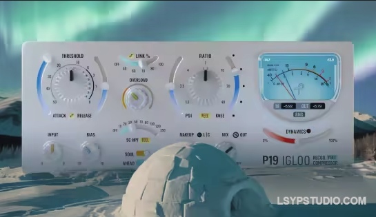 回弹全功能压缩器 Pulsar Modular P19 Igloo v1.1.7 MacOS-乐声音频-资源网