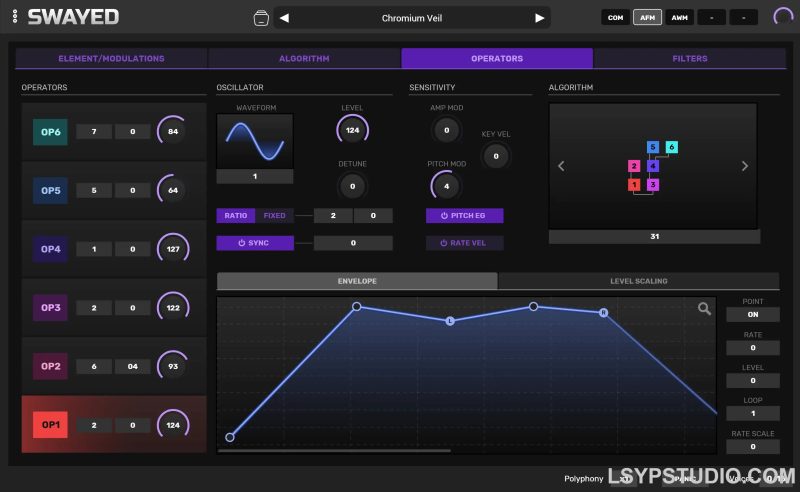 1989 年一款著名的合成器Stryde Audio Swayed v1.0.0 [WiN]-乐声音频-资源网