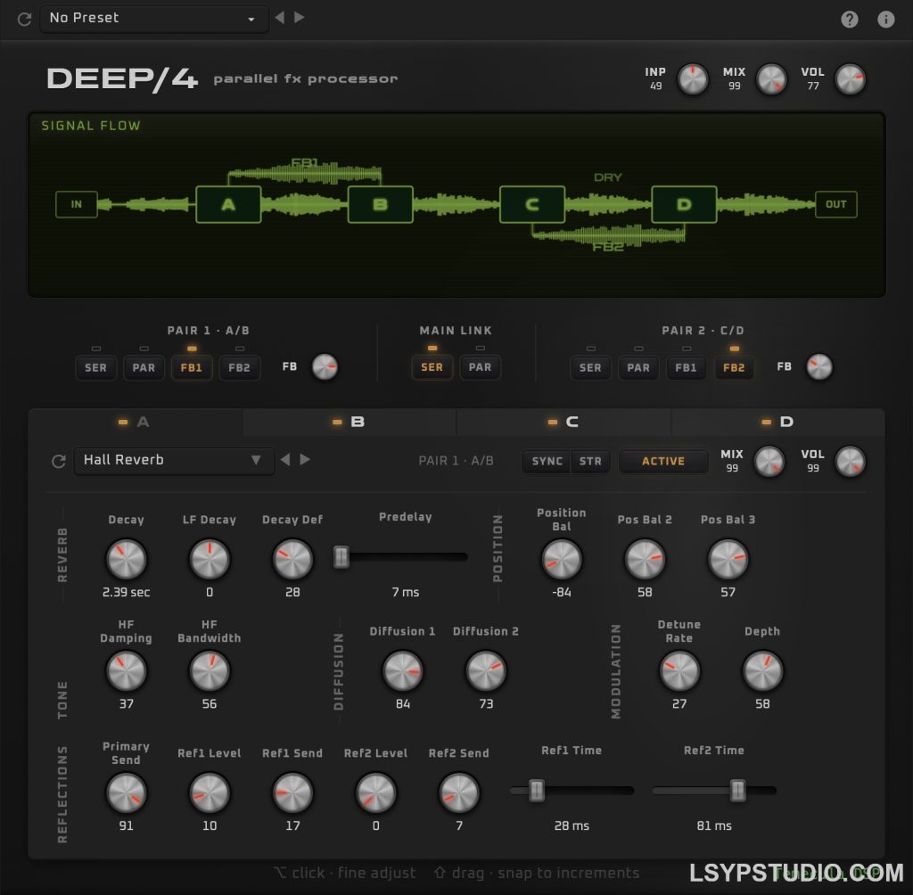 图片[1]-多重效果处理器Temecula DSP DEEP4 v0.5.7 [WiN]-乐声音频-资源网
