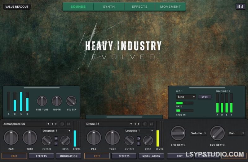工业黑暗，更震撼的戏剧张力Zero-G Heavy Industry Evolved [KONTAKT]-乐声音频-资源网