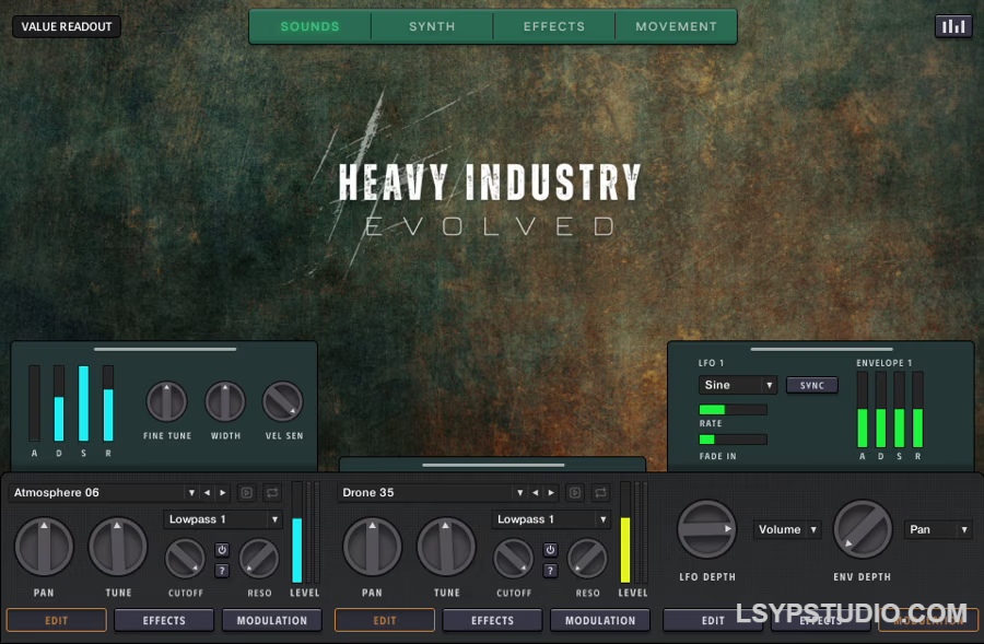 工业黑暗，更震撼的戏剧张力Zero-G Heavy Industry Evolved [KONTAKT]-乐声音频-资源网