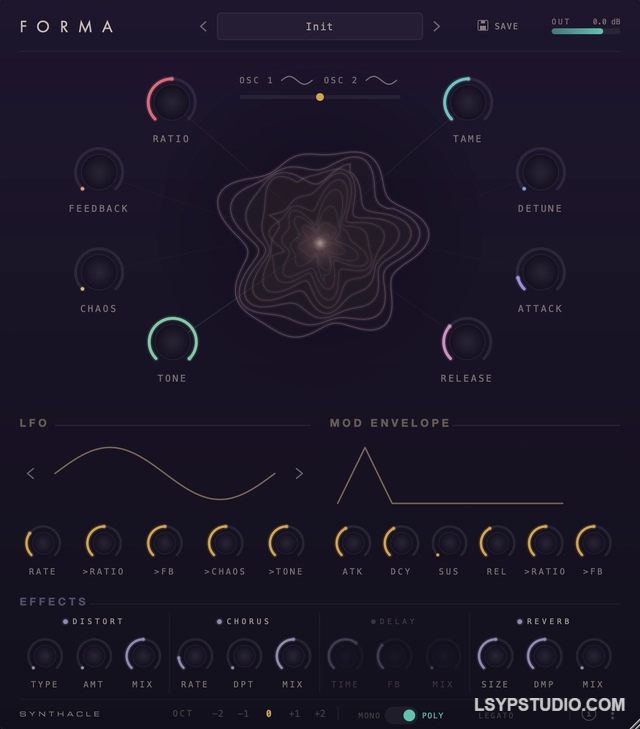 FM 合成器Synthacle Forma v1.0.0 [WiN]-乐声音频-资源网