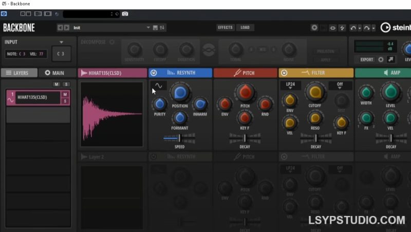 鼓组设计器Steinberg Backbone v1.6.20 [WiN]-乐声音频-资源网