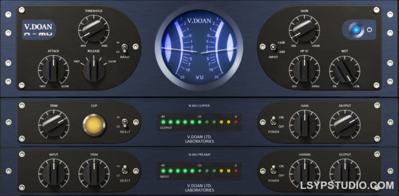 压缩器V Doan N-Mu Compressor [Nebula]-乐声音频-资源网