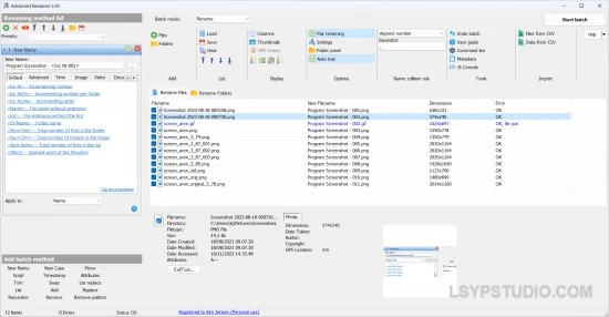 批量文件和文件夹重命名工具Advanced Renamer 4.20 Multilingual macOS-乐声音频-资源网