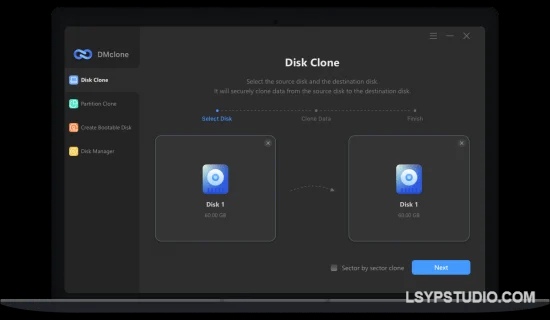 磁盘迁移克隆软件Donemax Disk Clone Enterprise 3.5-乐声音频-资源网