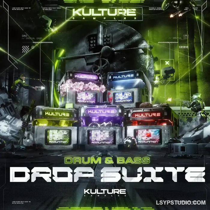 Kulture Samples Drum and Bass Drop Suite MULTiFORMAT-乐声音频-资源网