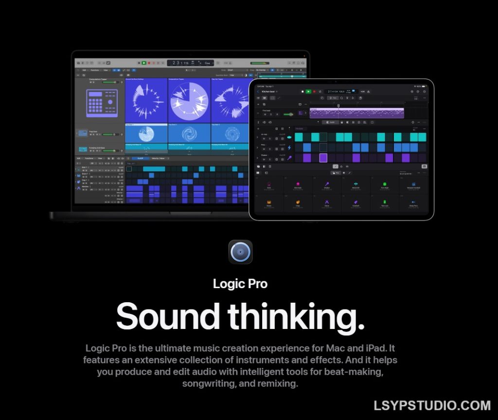 Apple Logic Pro v12.2 U2B [MacOSX]-乐声音频-资源网