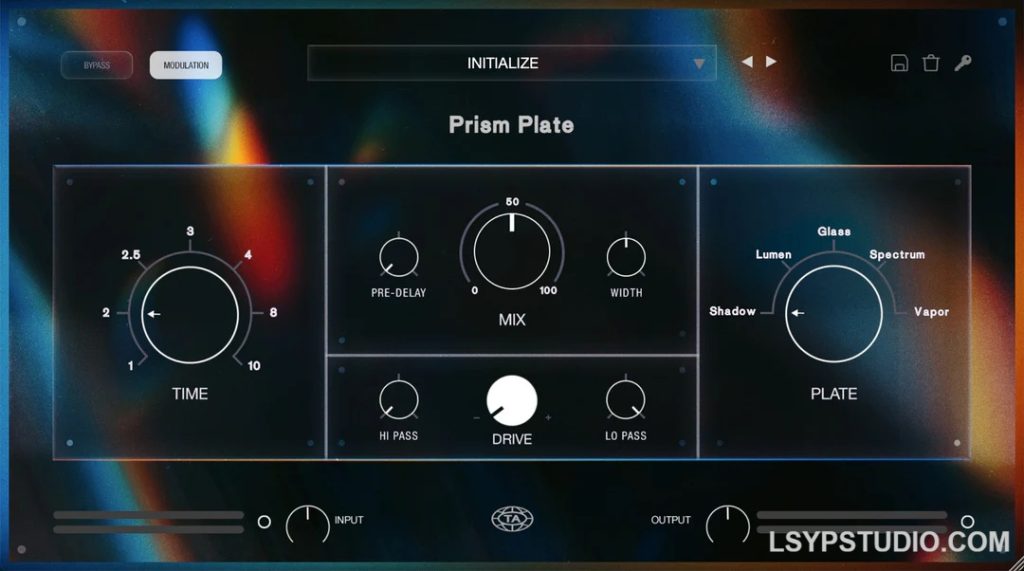 色彩绽放的板式混响Teletone Audio Prism Plate v1.0.1 REGGED [WiN, MacOSX]-乐声音频-资源网