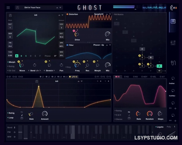强大的FM合成功能Exacoustics GHOST v1.1.12 [WiN]-乐声音频-资源网