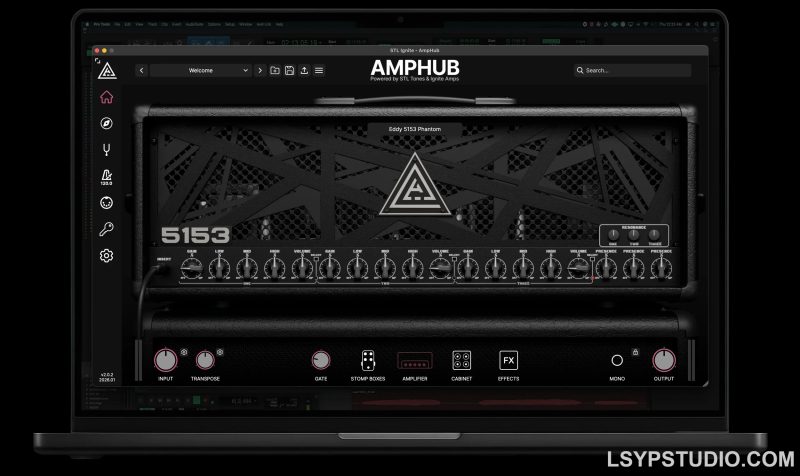 简化您的音箱模拟世界STL Tones Ignite AmpHub v2.1.0.2604 [WiN]-乐声音频-资源网