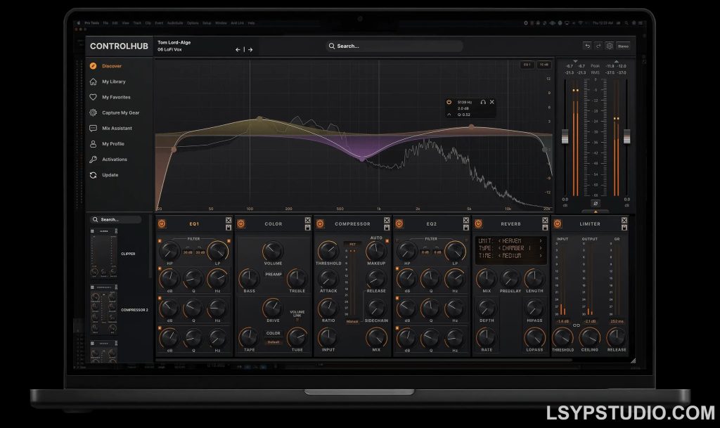 一款功能全面的混音插件STL Tones ControlHub v3.1.2.2512 [WiN]-乐声音频-资源网