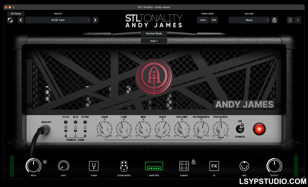 吉他插件STL Tones Tonality Andy James v2.0.2 [WiN]-乐声音频-资源网