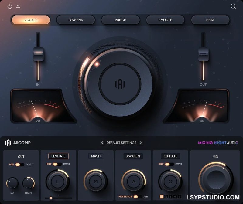 压缩器Mixing Night Audio ALLCOMP v1.5.0 [WiN]-乐声音频-资源网