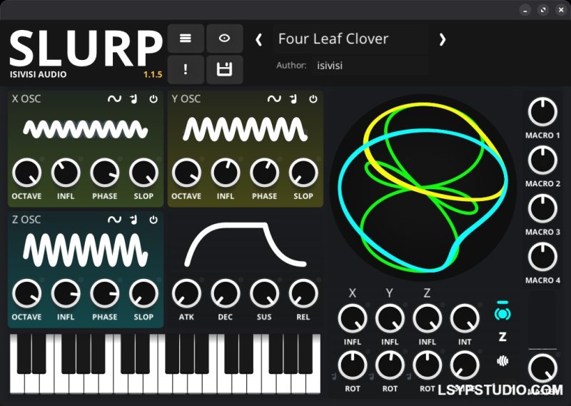 数字合成器插件ISIVISI SLURP v1.1.12 [WiN, MacOSX]-乐声音频-资源网