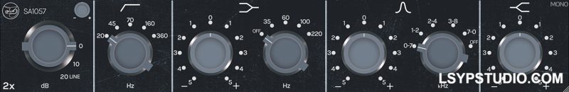 1057 插件前置放大器/均衡器Sage Audio SA1057 v1.0.4 [MAC]-乐声音频-资源网