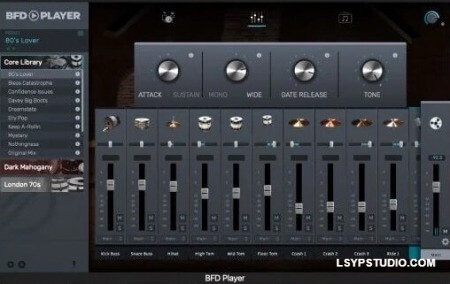 BFD Drums BFD Player Core Library v1.0.0.9-乐声音频-资源网