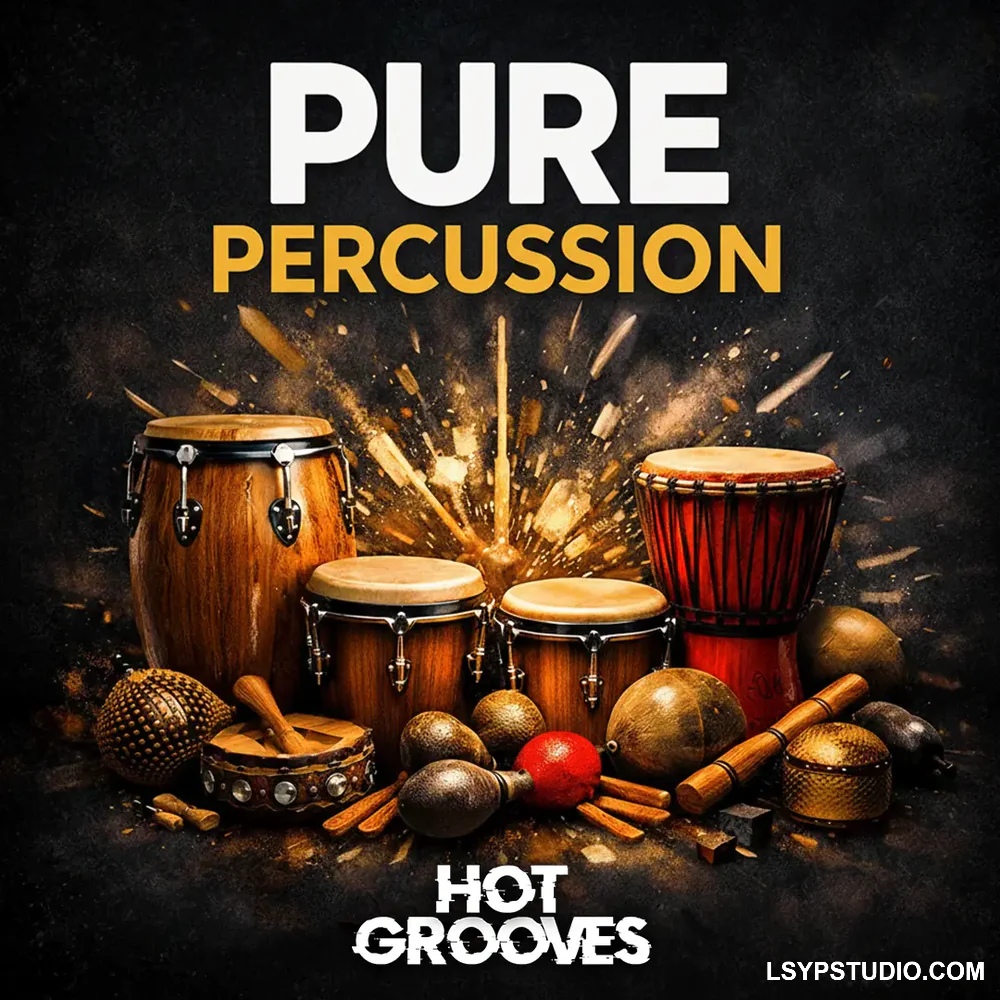 Hot Grooves Pure Percussion Sample Pack WAV-FANTASTiC-乐声音频-资源网