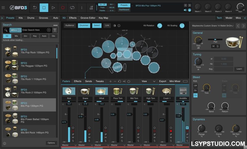 BFD Drums BFD3 v3.5.0.49 [WiN]-乐声音频-资源网