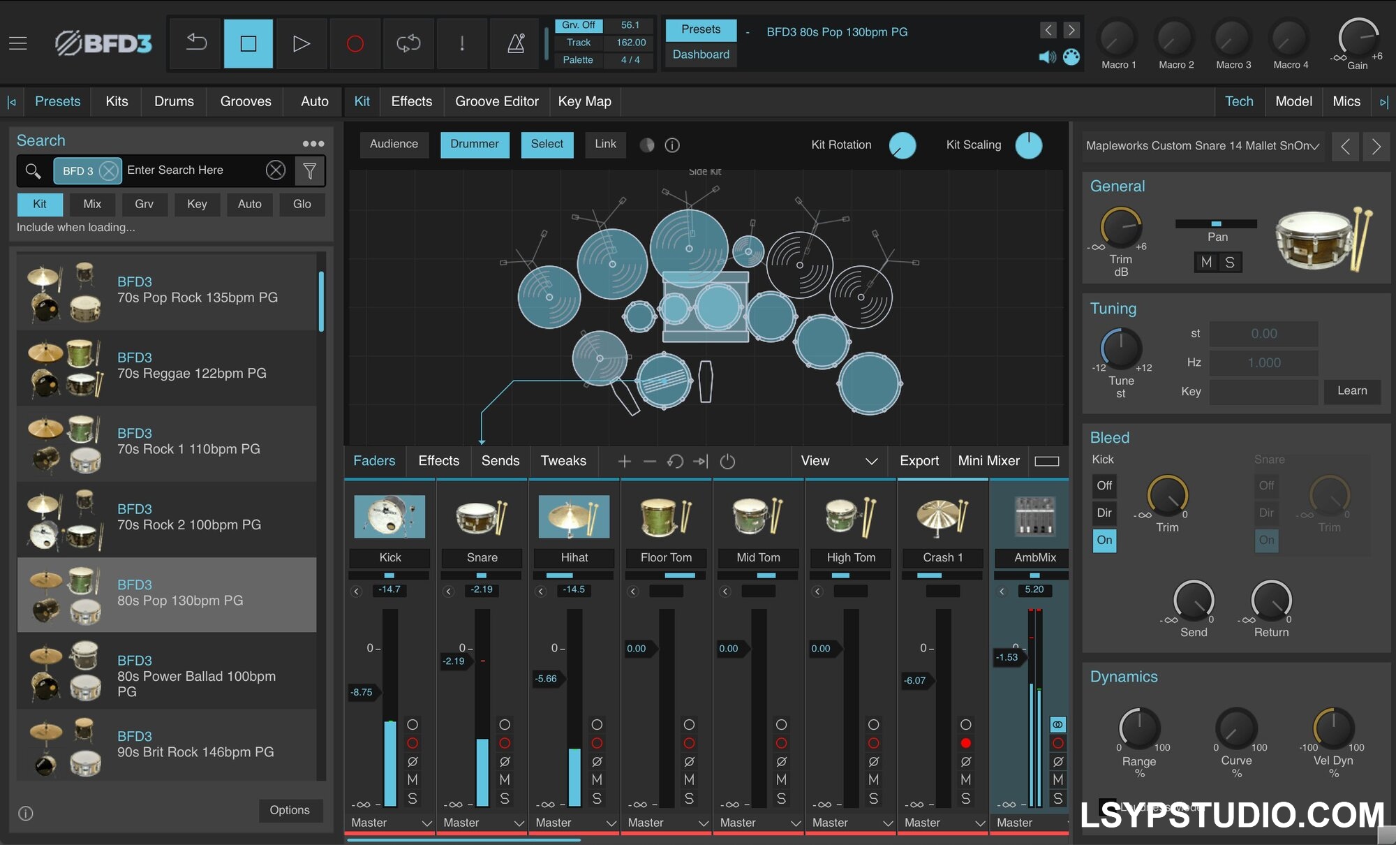 BFD Drums BFD3 v3.5.0.49 [WiN]-乐声音频-资源网
