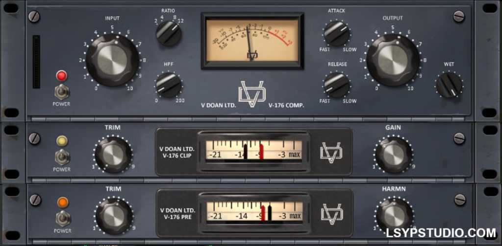 电子管限幅放大器V Doan V-176 Compressor [Nebula]-乐声音频-资源网