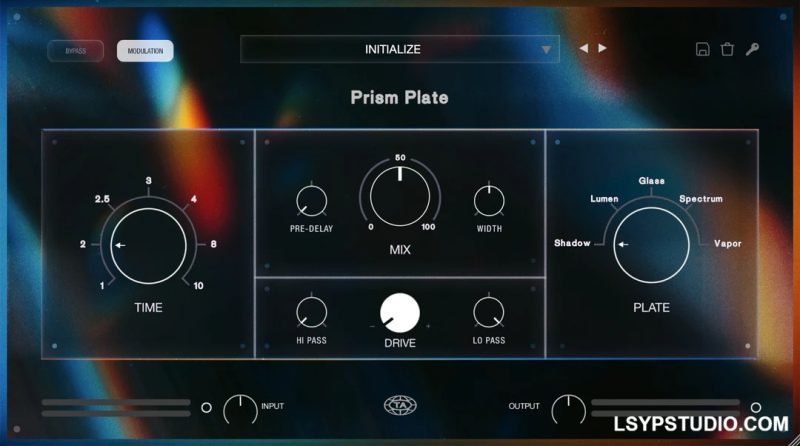 色彩绽放的板式混响Teletone Audio Prism Plate v1.0.3 REGGED [WiN, MacOSX]-乐声音频-资源网