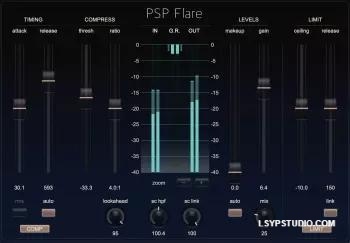 创新型压缩器插件PSPaudioware PSP Flare v1.1.0-乐声音频-资源网